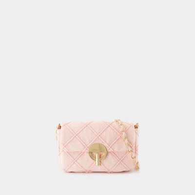 Vanessa Bruno Moon Moyen Crossbody In Pink