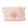 Vanessa Bruno Moon Moyen Crossbody In Pink