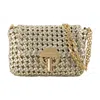 Vanessa Bruno Moon Moyen Shoulder Bag In Gold