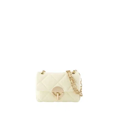 Vanessa Bruno Nano Moon Bag - Linen - Yellow