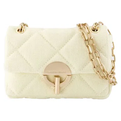 Vanessa Bruno Nano Moon Bag -  - Linen - Yellow
