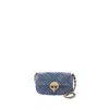 Vanessa Bruno Nano Moon Crossbody -  - Cotton - Blue In Blue