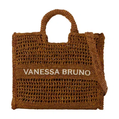 Vanessa Bruno Panier Pm Purse In Brown