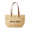 Vanessa Bruno Panier Shopper Bag In Brown