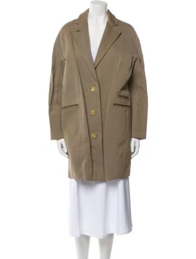 Pre-owned Vanessa Bruno Peacoat In Neutral