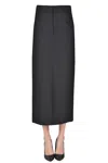 Vanessa Bruno Pencil Skirt In Black