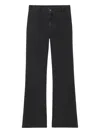 Vanessa Bruno Pocket-detail Flared Jeans In Black