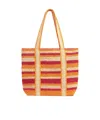 Vanessa Bruno Raffaweed Shoulder Bag In Multicolor