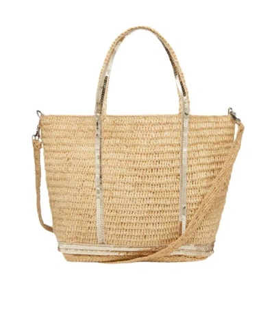 Vanessa Bruno Raffia S Cabas Tote  Fire Sale In Nude