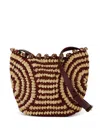 Vanessa Bruno Raphia Crossbody Bag