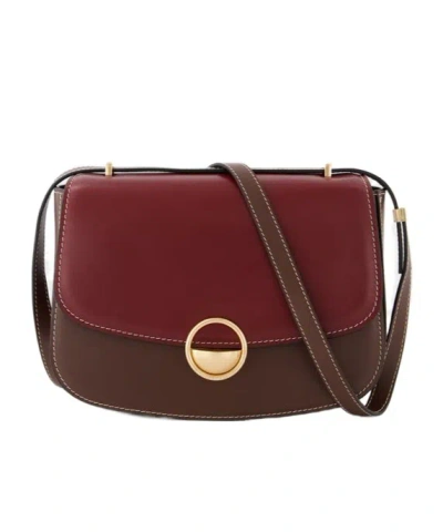 Vanessa Bruno Romi Flip Shoulder Bag In Red