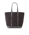 Vanessa Bruno Sequined Handbag In Black
