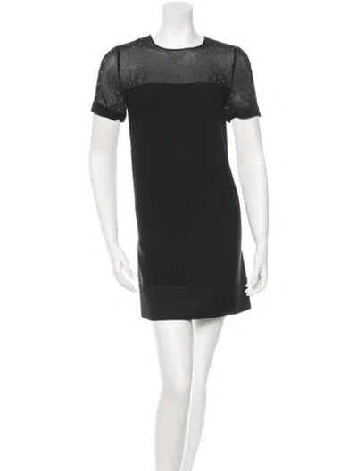 Pre-owned Vanessa Bruno Shift Dress In Black