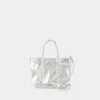 Vanessa Bruno Cabas S Shopper Bag In Silver