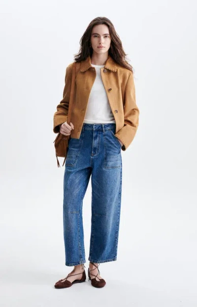 Vanessa Bruno Short Jacket In Camel