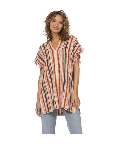 Vanessa Bruno Short-sleeved Sweater In Multicolor