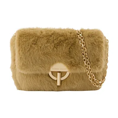 Vanessa Bruno Shoulder Bag In Beige