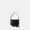 Vanessa Bruno Mini Daily Shoulder Bag -  - Leather - Black In Black