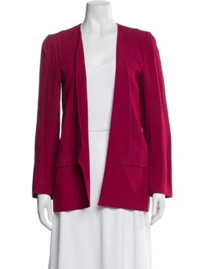 Pre-owned Vanessa Bruno Silk Blazer In Pink