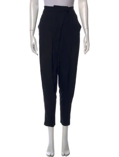 Pre-owned Vanessa Bruno Skinny Leg Pants In Black