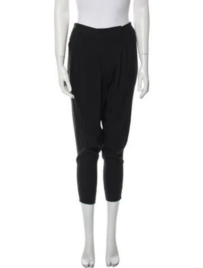 Pre-owned Vanessa Bruno Skinny Leg Pants In Black