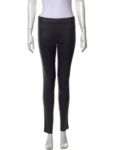 Pre-owned Vanessa Bruno Skinny Leg Pants In Black