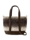 Vanessa Bruno Small Cabas Braided Tote Bag