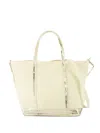 Vanessa Bruno Small Cabas Sequin-trimmed Tote Bag