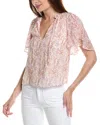 Vanessa Bruno Stelie Silk-blend Blouse In White