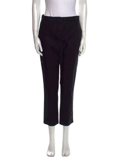 Pre-owned Vanessa Bruno Straight Leg Pants In Black
