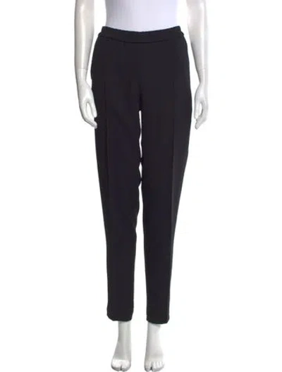Pre-owned Vanessa Bruno Straight Leg Pants In Black