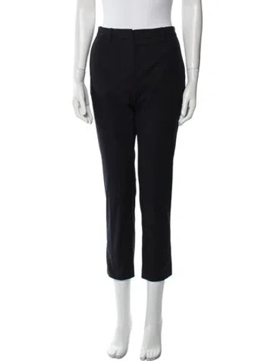 Pre-owned Vanessa Bruno Straight Leg Pants In Black