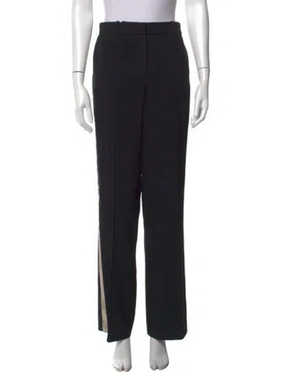 Pre-owned Vanessa Bruno Straight Leg Pants In Black