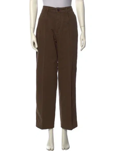 Pre-owned Vanessa Bruno Straight Leg Pants In Green