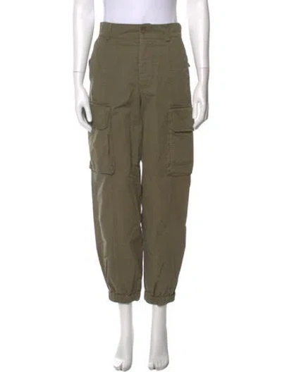 Pre-owned Vanessa Bruno Straight Leg Pants In Green