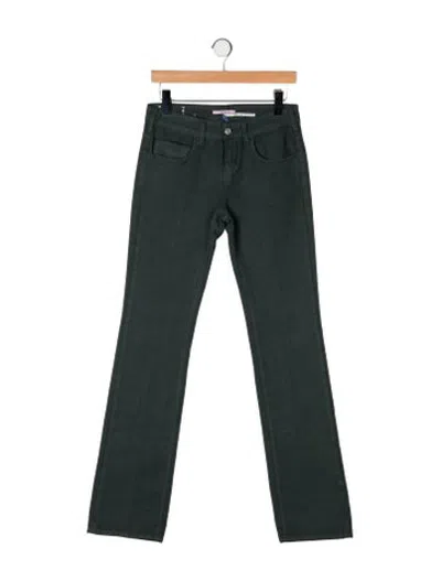 Pre-owned Vanessa Bruno Straight Leg Pants In Green