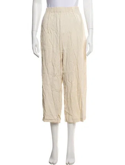 Pre-owned Vanessa Bruno Straight Leg Pants In Neutrals