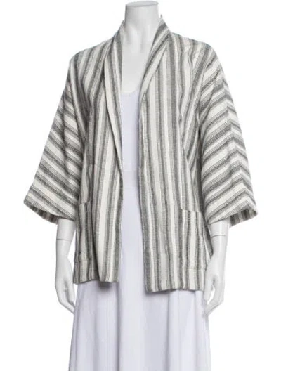 Pre-owned Vanessa Bruno Striped Jacket In Multicolor