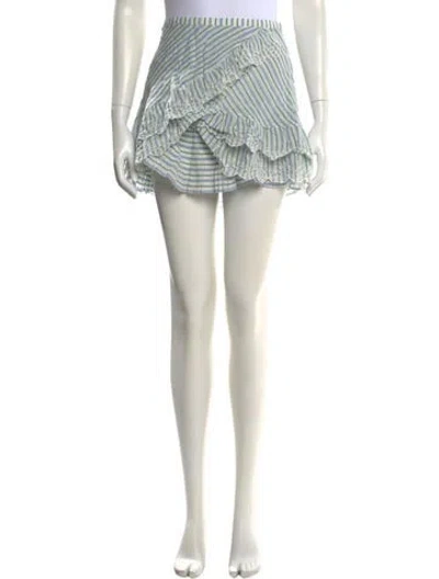 Pre-owned Vanessa Bruno Striped Mini Skirt In Multi