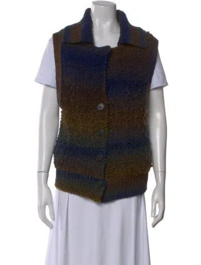 Pre-owned Vanessa Bruno Striped Sweater In Blue