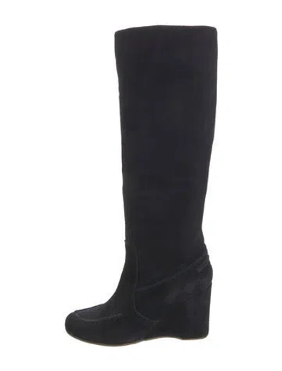 Pre-owned Vanessa Bruno Suede Boots In Black