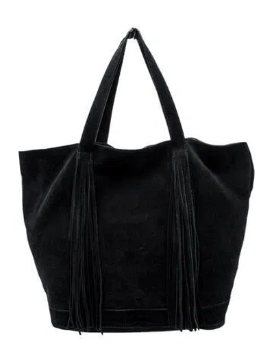 Pre-owned Vanessa Bruno Suede Tote In Black