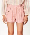 Vanessa Bruno Tobby Shorts In Vieux Rose In Multi