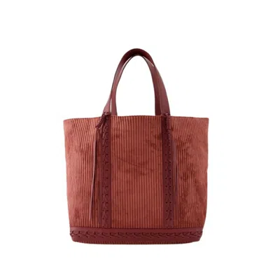 Vanessa Bruno Tote L - Cotton - Rosewood In Brown