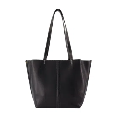 Vanessa Bruno Tote Pm Shopper Bag In Black