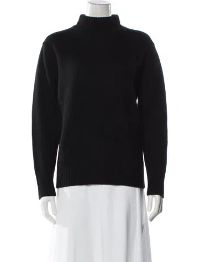 Pre-owned Vanessa Bruno Turtleneck Sweater In Black