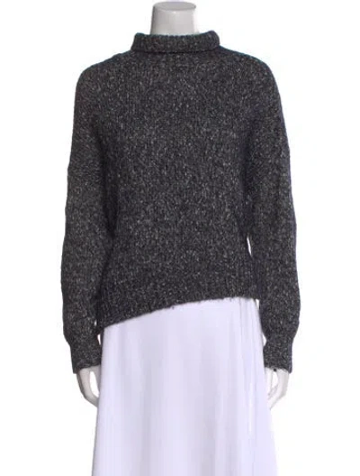 Pre-owned Vanessa Bruno Turtleneck Sweater In Blue