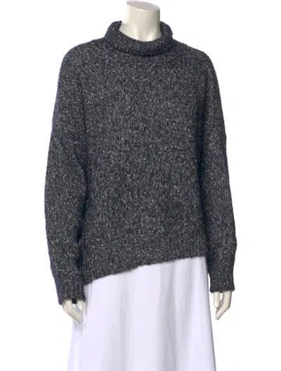 Pre-owned Vanessa Bruno Turtleneck Sweater In Blue