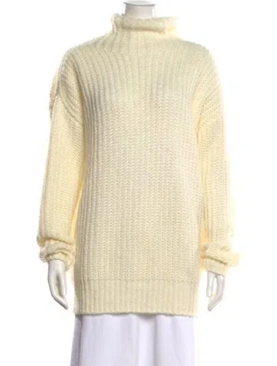 Pre-owned Vanessa Bruno Turtleneck Sweater In Neutrals