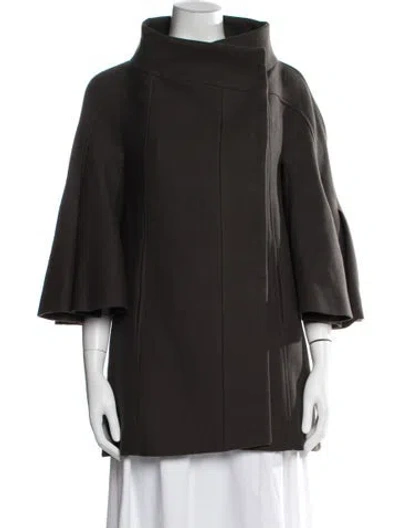 Pre-owned Vanessa Bruno Virgin Wool Jacket In Green